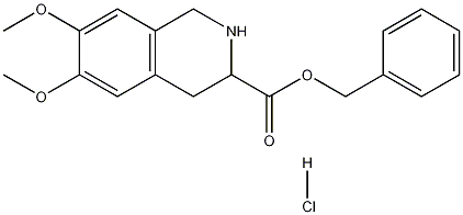 6,7-二甲氧基-1,2,3,4-四氫異喹啉-3-羧酸芐酯鹽酸鹽
