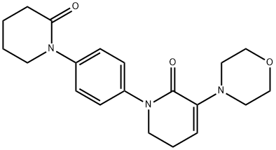 5,6-二氫-3-(4-嗎啉基)-1-[4-(2-氧代-1-哌啶基)苯基]-2(1H)-吡啶酮