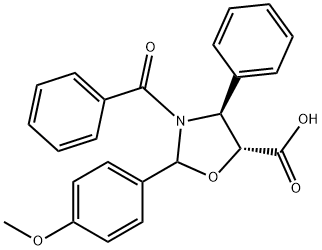 (4S,5R)-3-苯甲?；?2-(4-甲氧基苯基)-4-苯基-5-惡唑啉羧酸